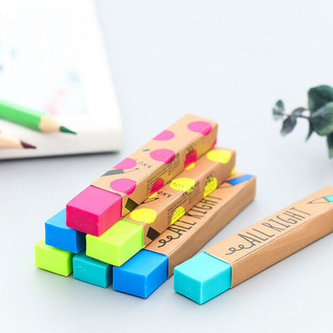 Lovely Colorful Pencil Eraser